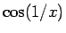 $\cos(1/x)$