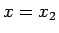 $x=x_2$