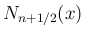 $N_{n+1/2}(x)$