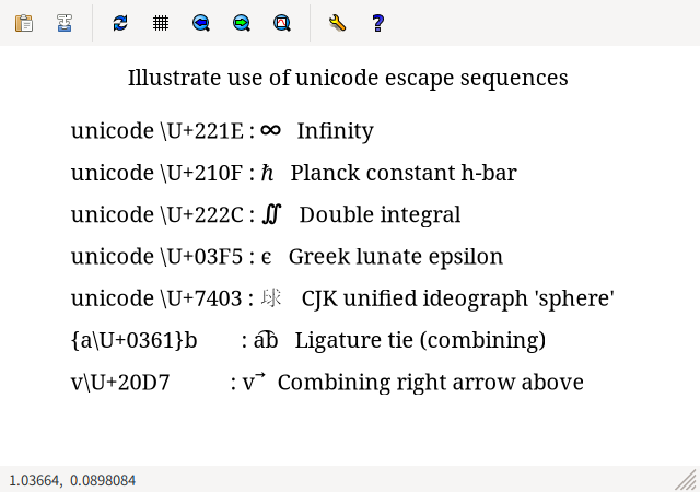 unicode.dem  UTF-8 ĶǤ wxt terminal Ǥν