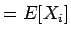 $=E[X_i]$