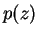 $p(z)$